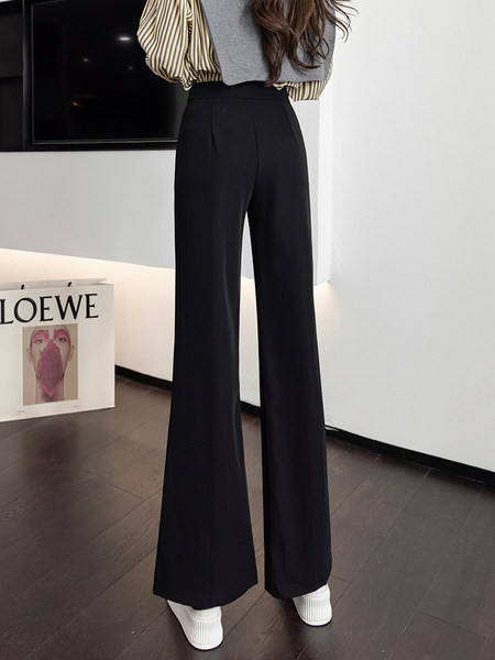 Γυναικείο παντελόνι Charleston με σκίσιμο