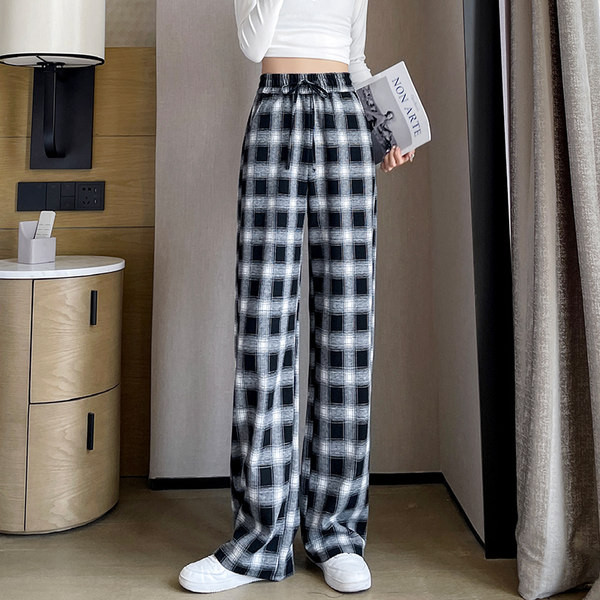 Φαρδύ παντελόνι με κορδόνια και τσέπη