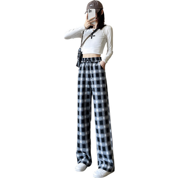 Φαρδύ παντελόνι με κορδόνια και τσέπη