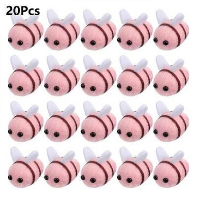 Rukotvorine Ukrasi od filca Ukrasi od vune Uradi sam Rukotvorine Mini ukrasi od meda Plišani ukrasi za zabave gumbi Lažni pokloni