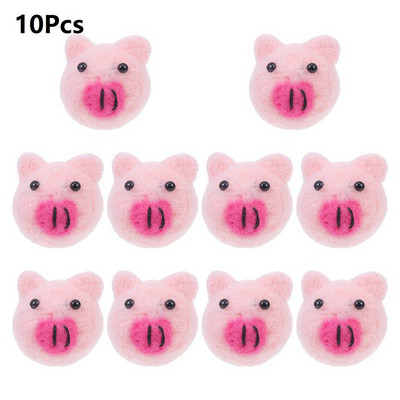 Rukotvorine Ukrasi od filca Ukrasi od vune Uradi sam Rukotvorine Mini ukrasi od meda Plišani ukrasi za zabave gumbi Lažni pokloni