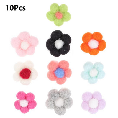 Rukotvorine Ukrasi od filca Ukrasi od vune Uradi sam Rukotvorine Mini ukrasi od meda Plišani ukrasi za zabave gumbi Lažni pokloni