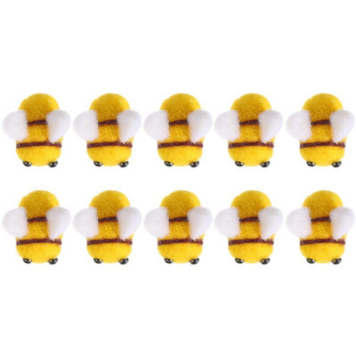 Rukotvorine Ukrasi od filca Ukrasi od vune Uradi sam Rukotvorine Mini ukrasi od meda Plišani ukrasi za zabave gumbi Lažni pokloni