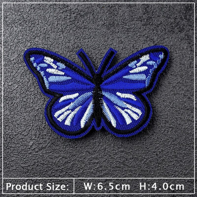 Liblika triikraud plaastritel Tikand Aplikatsioon Riided Õmblustarbed Dekoratiivsed märgid Värv