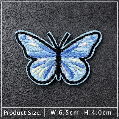 Liblika triikraud plaastritel Tikand Aplikatsioon Riided Õmblustarbed Dekoratiivsed märgid Värv