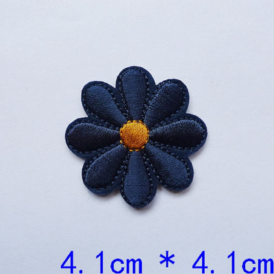 10 bucăți broderie margaretă flori de floarea-soarelui cusut fier pe patch-uri insigne margaretă pentru rochii geantă pălărie blugi haine aplice artizanat