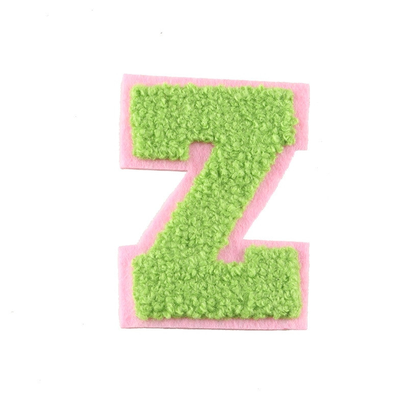 10 τμχ Σίδερο σε ρούχα Μπαλώματα θερμοκολλητικά Διακοσμητικά σιδερώματος πίσω όψης για ράψιμο απλικέ αλφαβήτου