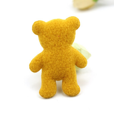 32Τμ. 3,5*5cm Διπλής όψης Furry Bear με επένδυση Απλικέ για ράψιμο ρούχων Παιδικά καλύμματα κεφαλής Διακοσμητικές χειροτεχνίες Αξεσουάρ στολίδι