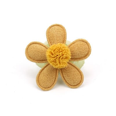 24db 2,6*5,2cm Nyúl virágok golyós párnázott rátét barkácsoláshoz hajcsatoló sapka fejfedő kézműves dekoráció dísz ruházat kiegészítők