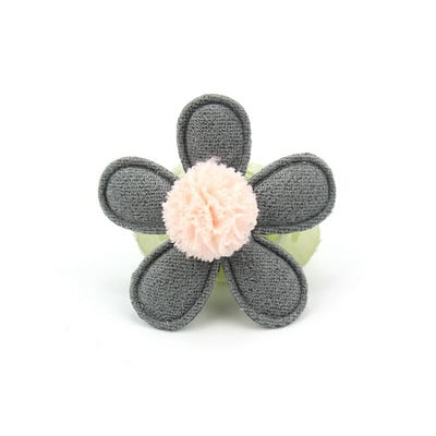 24db 2,6*5,2cm Nyúl virágok golyós párnázott rátét barkácsoláshoz hajcsatoló sapka fejfedő kézműves dekoráció dísz ruházat kiegészítők