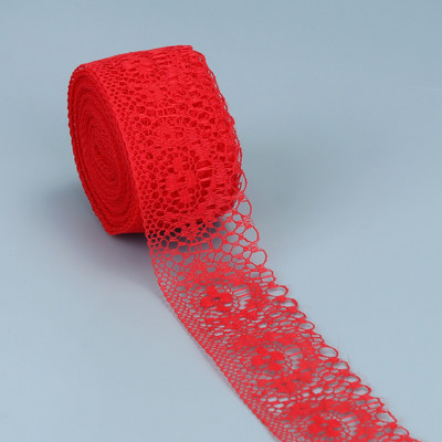 10 jardų nėrinių juostelė dvišaliai rankdarbiai, išsiuvinėti nėriniai audiniai, papuošimai nėrinių juostelėmis.