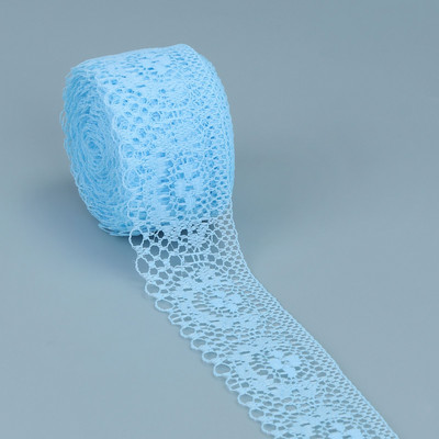 10 jardų nėrinių juostelė dvišaliai rankdarbiai, išsiuvinėti nėriniai audiniai, papuošimai nėrinių juostelėmis.