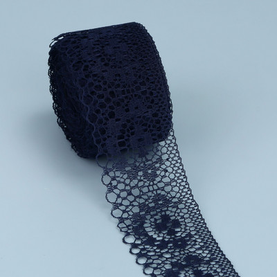 10 jardų nėrinių juostelė dvišaliai rankdarbiai, išsiuvinėti nėriniai audiniai, papuošimai nėrinių juostelėmis.