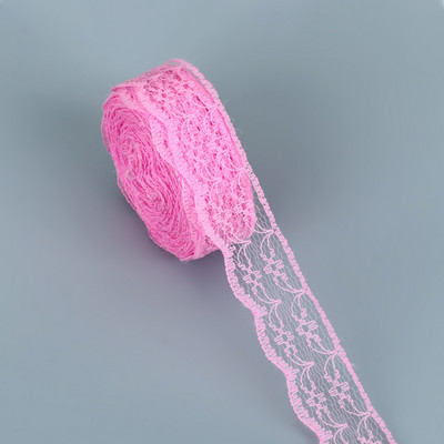 10 jardų nėrinių juostelė dvišaliai rankdarbiai, išsiuvinėti nėriniai audiniai, papuošimai nėrinių juostelėmis.