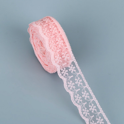 10 jardų nėrinių juostelė dvišaliai rankdarbiai, išsiuvinėti nėriniai audiniai, papuošimai nėrinių juostelėmis.