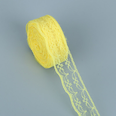 10 jardų nėrinių juostelė dvišaliai rankdarbiai, išsiuvinėti nėriniai audiniai, papuošimai nėrinių juostelėmis.