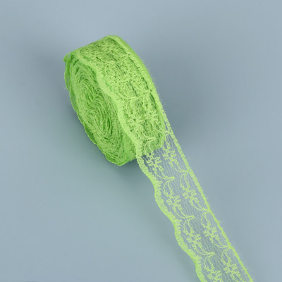 10 jardų nėrinių juostelė dvišaliai rankdarbiai, išsiuvinėti nėriniai audiniai, papuošimai nėrinių juostelėmis.