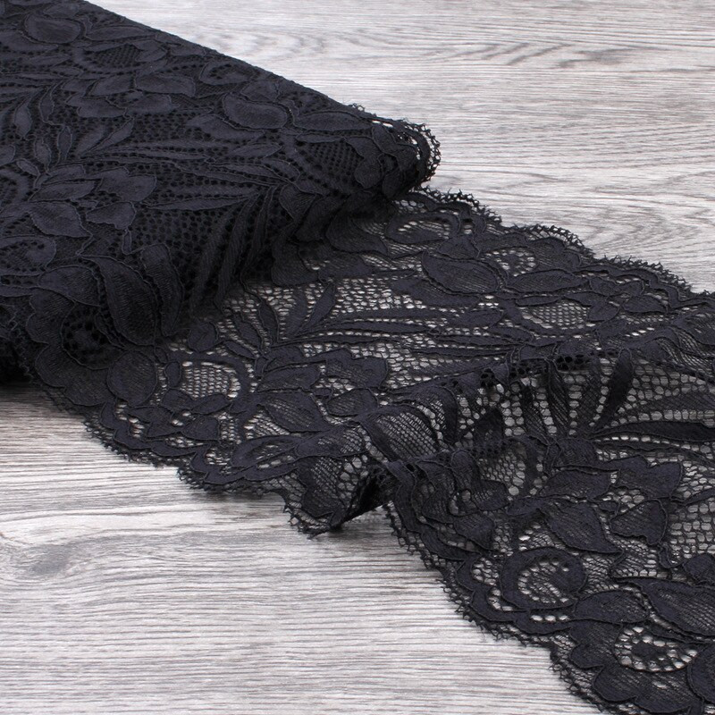 15 cm pločio nėrinių audinio elastinga nėrinių juosta 1 metras „pasidaryk pats“ drabužių siuvimas rankų darbo amatų nėrinių juosta