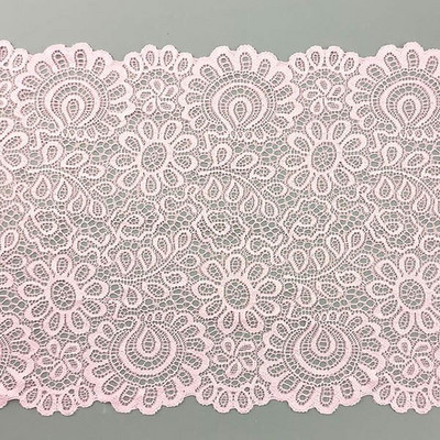 (3 metrai) 22 cm balti elastingi nėriniai Audinys prancūziški tuščiaviduriai apatiniai tamprūs nėriniai Trim DIY prancūziški tuščiaviduriai apatiniai