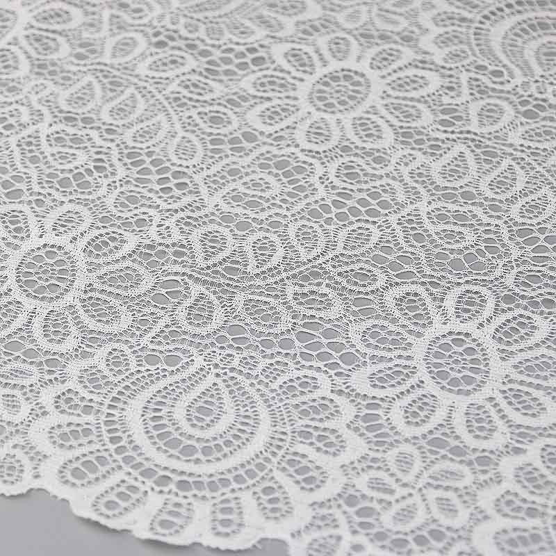 (3 metrai) 22 cm balti elastingi nėriniai Audinys prancūziški tuščiaviduriai apatiniai tamprūs nėriniai Trim DIY prancūziški tuščiaviduriai apatiniai