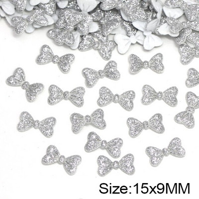 50 tk Säravad vibud, polsterdatud plaastrid, litrid, plaastrid riiete jaoks. sõlme kuju, aplikatsioonid, plaastrid, dekoratiivsed laste juukseklambrid, meisterdamine