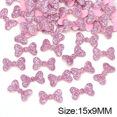 50 tk Säravad vibud, polsterdatud plaastrid, litrid, plaastrid riiete jaoks. sõlme kuju, aplikatsioonid, plaastrid, dekoratiivsed laste juukseklambrid, meisterdamine