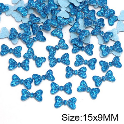 50 tk Säravad vibud, polsterdatud plaastrid, litrid, plaastrid riiete jaoks. sõlme kuju, aplikatsioonid, plaastrid, dekoratiivsed laste juukseklambrid, meisterdamine