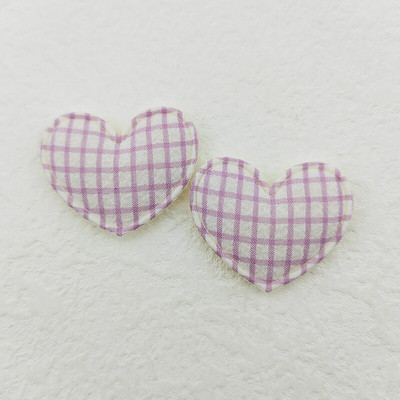 100kom 3,5*3CM aplikacije od gingham tkanine za odjeću, šeširi, pribor za šivanje, DIY pokrivala za glavu, kopča za kosu, mašne, ukrasne zakrpe