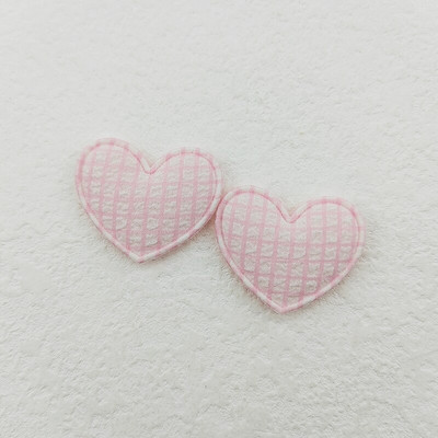 100kom 3,5*3CM aplikacije od gingham tkanine za odjeću, šeširi, pribor za šivanje, DIY pokrivala za glavu, kopča za kosu, mašne, ukrasne zakrpe