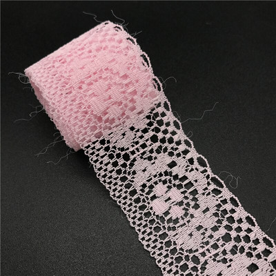 10 jardų / sklypas 35 mm nėrinių juostelė dvišaliai rankdarbiai, siuvinėti nėrinių apdaila, nėrinių papuošimai "pasidaryk pats" siuvimo audinys