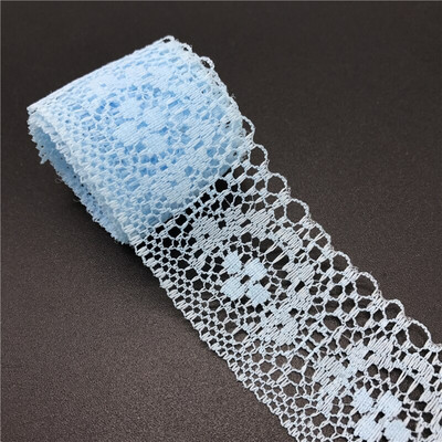 10 jardų / sklypas 35 mm nėrinių juostelė dvišaliai rankdarbiai, siuvinėti nėrinių apdaila, nėrinių papuošimai "pasidaryk pats" siuvimo audinys