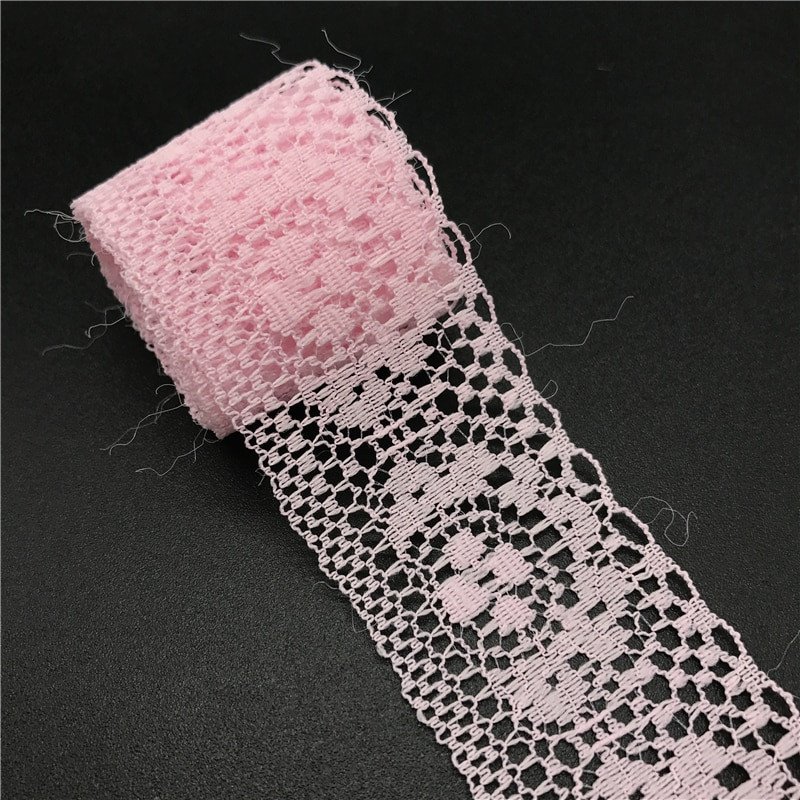 10 jardų / sklypas 35 mm nėrinių juostelė dvišaliai rankdarbiai, siuvinėti nėrinių apdaila, nėrinių papuošimai "pasidaryk pats" siuvimo audinys