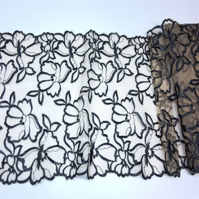 Dvišaliai išsiuvinėti nėriniai, tinkleliai, siuvinėjimas, tiulis, nėrinių audinys, tinklelis „pasidaryk pats“ nėrinių siuvimo audinys Liemenėlės amatai, skirti „Lignerie“ adatų darbui