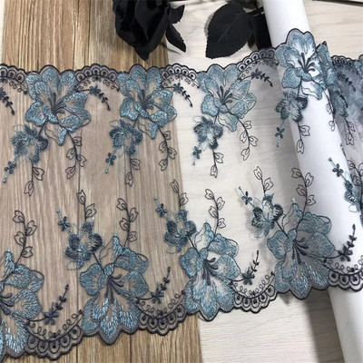 Dvišaliai išsiuvinėti nėriniai, tinkleliai, siuvinėjimas, tiulis, nėrinių audinys, tinklelis „pasidaryk pats“ nėrinių siuvimo audinys Liemenėlės amatai, skirti „Lignerie“ adatų darbui