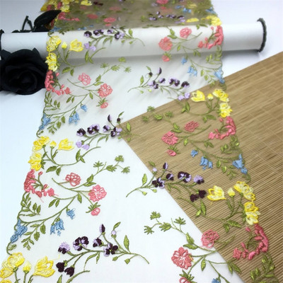 Dvišaliai išsiuvinėti nėriniai, tinkleliai, siuvinėjimas, tiulis, nėrinių audinys, tinklelis „pasidaryk pats“ nėrinių siuvimo audinys Liemenėlės amatai, skirti „Lignerie“ adatų darbui