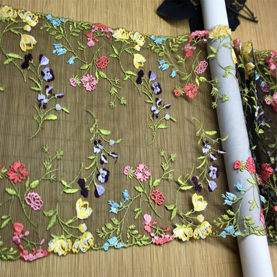 Dvišaliai išsiuvinėti nėriniai, tinkleliai, siuvinėjimas, tiulis, nėrinių audinys, tinklelis „pasidaryk pats“ nėrinių siuvimo audinys Liemenėlės amatai, skirti „Lignerie“ adatų darbui