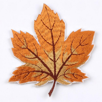 10 buc/lot Brodat Patch de arțar Calcat pe Cusut pe frunze Insignă pentru blugi haine rucsac paltoane capac autocolante bricolaj aplicații Furnizor