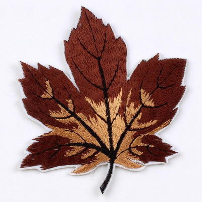 10 buc/lot Brodat Patch de arțar Calcat pe Cusut pe frunze Insignă pentru blugi haine rucsac paltoane capac autocolante bricolaj aplicații Furnizor