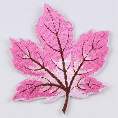 10 buc/lot Brodat Patch de arțar Calcat pe Cusut pe frunze Insignă pentru blugi haine rucsac paltoane capac autocolante bricolaj aplicații Furnizor