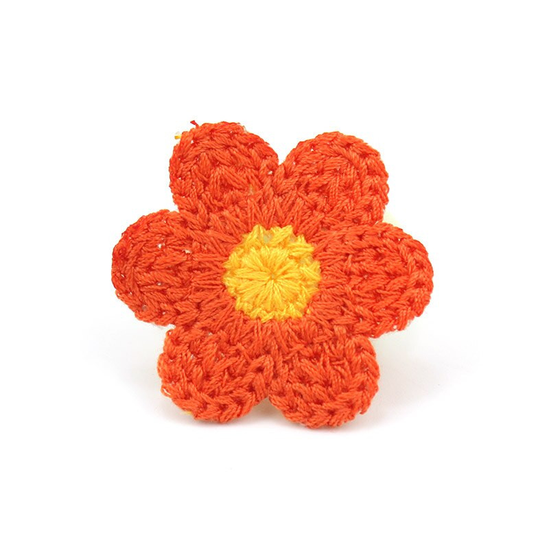 35 tk 3,5 cm villane lõng tikandid lilled plaastrid pealeõmmeldavad aplikatsioonid käsitöö jaoks peakatted aksessuaarid juukseklambrid.