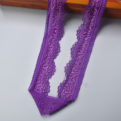 Stretch elastne pitslint 30mm lai valge pits tikitud puuvill elastsus pitsääre kaunistused riided aluspesu õmblemiseks