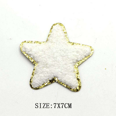 Νέο πετσετάκι φιόγκος καρδιές κέντημα μπαλώματα πούλιες για επιδιόρθωση ρούχων DIY αυτοκόλλητο για υφασμάτινο σίδερο σε τσάντες/τζιν απλικέ σήμα