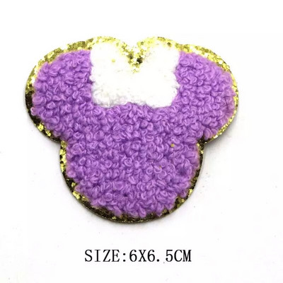 Νέο πετσετάκι φιόγκος καρδιές κέντημα μπαλώματα πούλιες για επιδιόρθωση ρούχων DIY αυτοκόλλητο για υφασμάτινο σίδερο σε τσάντες/τζιν απλικέ σήμα