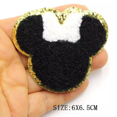 Νέο πετσετάκι φιόγκος καρδιές κέντημα μπαλώματα πούλιες για επιδιόρθωση ρούχων DIY αυτοκόλλητο για υφασμάτινο σίδερο σε τσάντες/τζιν απλικέ σήμα