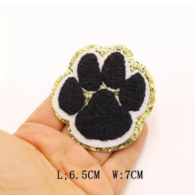 Νέο πετσετάκι φιόγκος καρδιές κέντημα μπαλώματα πούλιες για επιδιόρθωση ρούχων DIY αυτοκόλλητο για υφασμάτινο σίδερο σε τσάντες/τζιν απλικέ σήμα