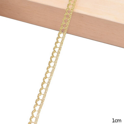 5/10 jardi bijele pamučne izvezene čipkaste obrube vrpce tkanina DIY ručno rađena zanatska odjeća pribor za šivanje