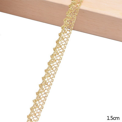 5/10 jardi bijele pamučne izvezene čipkaste obrube vrpce tkanina DIY ručno rađena zanatska odjeća pribor za šivanje