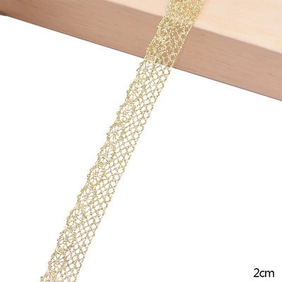 5/10 jardi bijele pamučne izvezene čipkaste obrube vrpce tkanina DIY ručno rađena zanatska odjeća pribor za šivanje