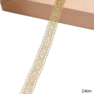 5/10 jardi bijele pamučne izvezene čipkaste obrube vrpce tkanina DIY ručno rađena zanatska odjeća pribor za šivanje