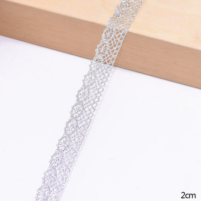 5/10 jardi bijele pamučne izvezene čipkaste obrube vrpce tkanina DIY ručno rađena zanatska odjeća pribor za šivanje